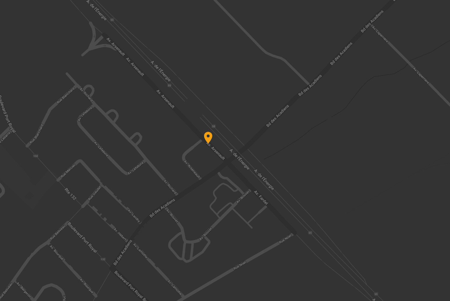 Façade de la succursale Avenue Arseneault à Bécancour