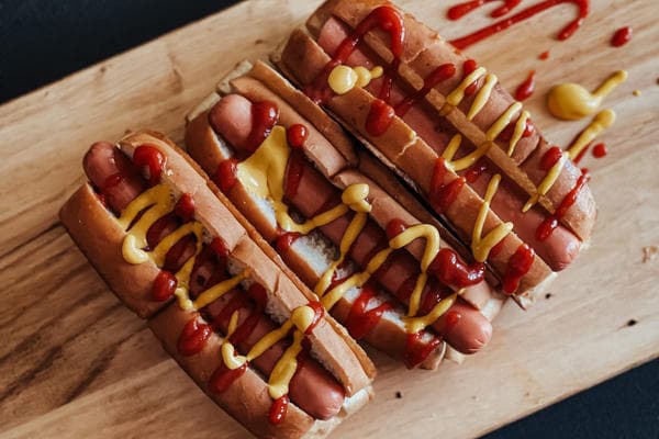 Hot-dog rôti 