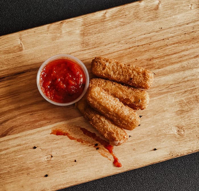 Bâtonnets de mozzarella Panés