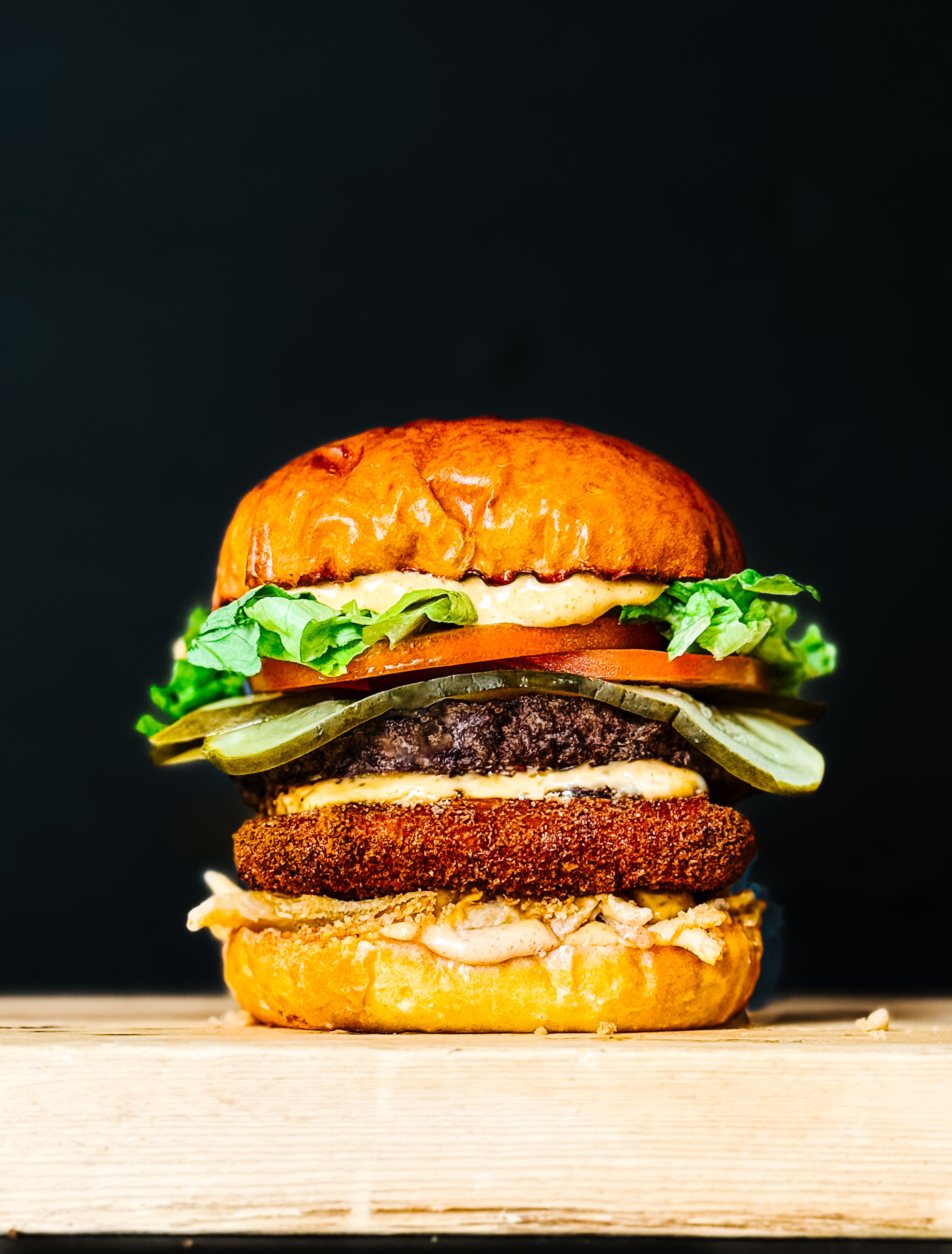 Burger Croque-Mozza