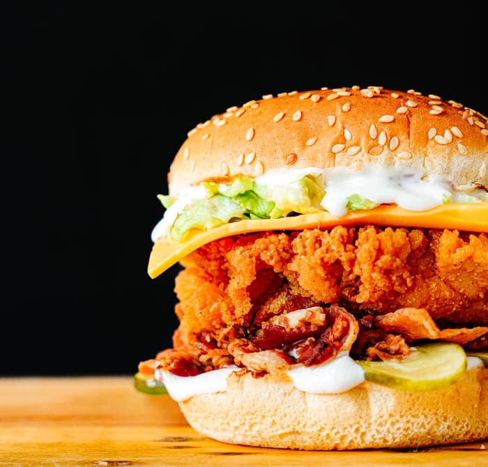Burger poulet ranch bacon Flamingo®