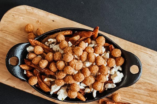 Poutine poulet popcorn Flamingo®