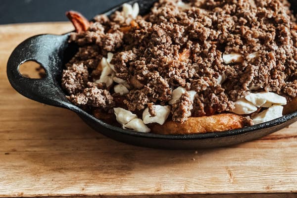 Poutine boeuf haché
